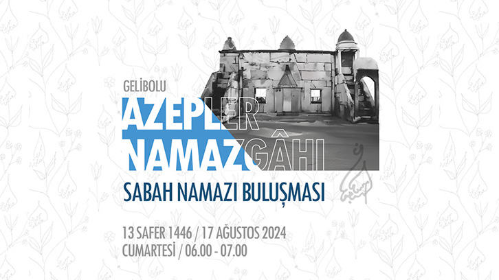 2. Doğuş İşrak Buluşması — Gelibolu Azebler Namazgâhı Afişi