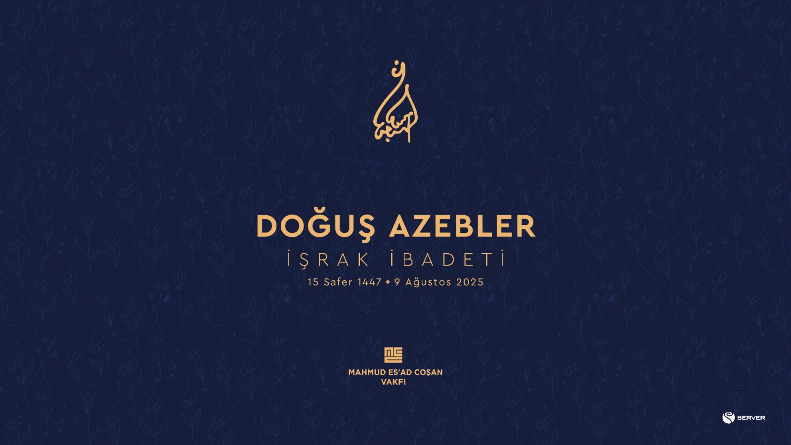 3. Doğuş İşrak Buluşması — Gelibolu Azebler Namazgâhı
