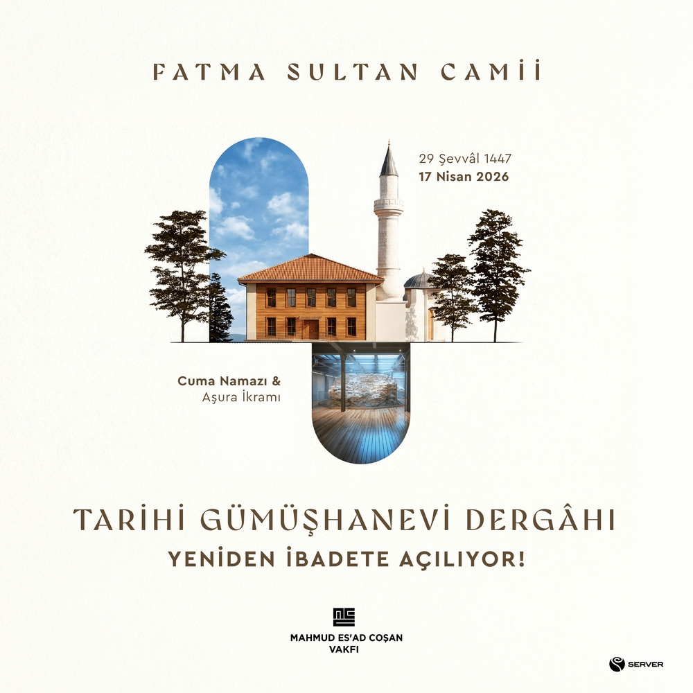 Fatma Sultan Camii Açılış Duyurusu